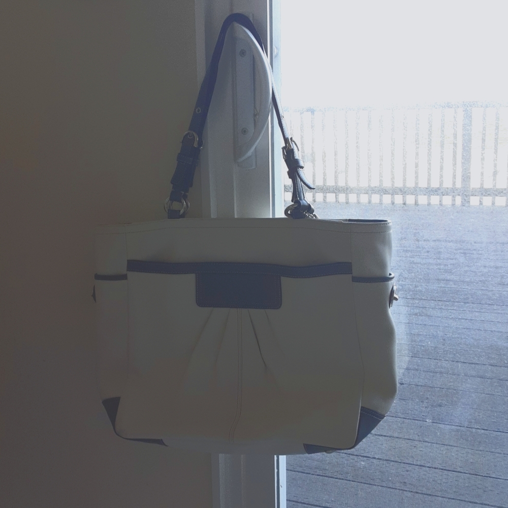 Coach large tote or diaper bag or laptop bag